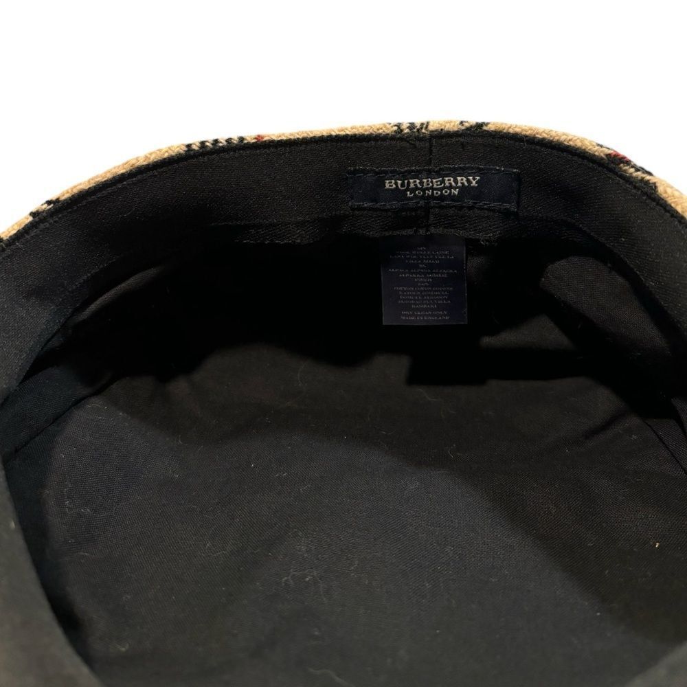 BURBERRY London Wool Cap - Picture 5 of 9